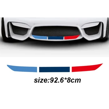Наклейка на передний задний бампер автомобиля для BMW E36 E39 E46 E60 E61 E64 E70 E71 E85 E87 E90 E83 F10 F20 F21 F30 E80 M3 M5