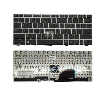 Новая клавиатура с английской раскладкой для HP EliteBook 2170p 2170