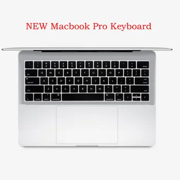 силиконовая версия США Английская раскладка клавиатуры 5 шт. Новое для Macbook Pro 13 15 A1706 A1707 A1708 с сенсорной панелью Наклейки на клавиатуру